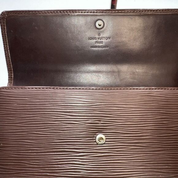 Louis Vuitton Epi Porte Tresor International Leather Trifold Long Wallet with CO - Picture 7 of 13